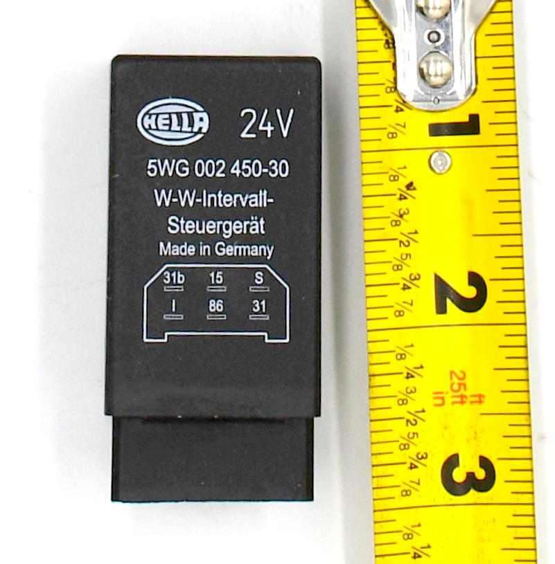 24 Volt 6 Terminal Windshield Wiper Relay FMTV LMTV